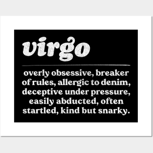 Virgo Zodiac Symbol //// Humorous Gift Design Posters and Art